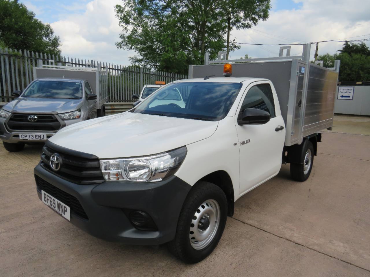 2023 Toyota Hi Lux Single Cab Tipper 2.4 Fix Tool Pod Arborist Arb Tipper Tree Surgeon photo 17