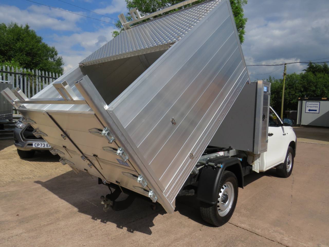 2023 Toyota Hi Lux Single Cab Tipper 2.4 Fix Tool Pod Arborist Arb Tipper Tree Surgeon photo 11